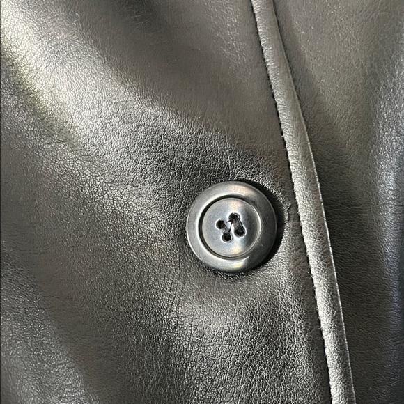 Ricki's Sleek Pleather Black Jacket - Picture 3 of 9